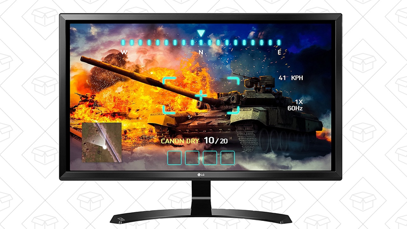 LG 27" 4K IPS Display, $322